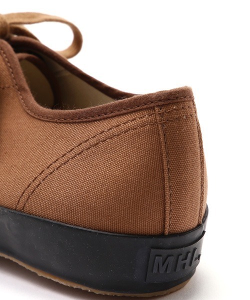 MHL.（エムエイチエル）の「ARMY SHOES（スニーカー・メンズ・ブラウン/ブラック・28.0/27.0/26.0）」の8枚目の写真