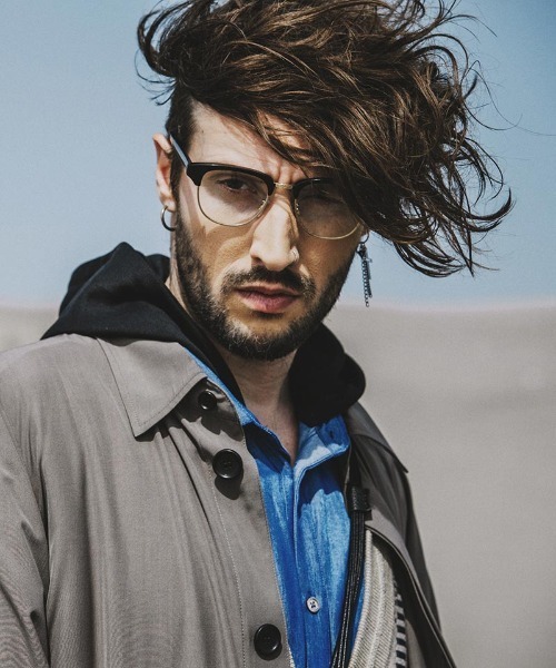 NO ID.（ノーアイディ）の「mko11324-ﾎﾞｽﾄﾝｱｲｳｪｱ（メガネ・メンズ・ブラック・ONE SIZE）」の3枚目の写真