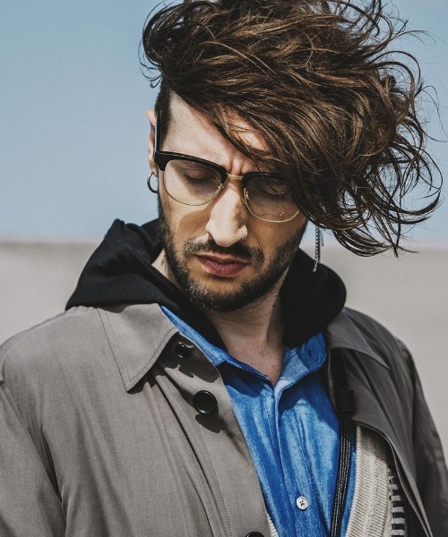 NO ID.（ノーアイディ）の「mko11324-ﾎﾞｽﾄﾝｱｲｳｪｱ（メガネ・メンズ・ブラック・ONE SIZE）」の4枚目の写真