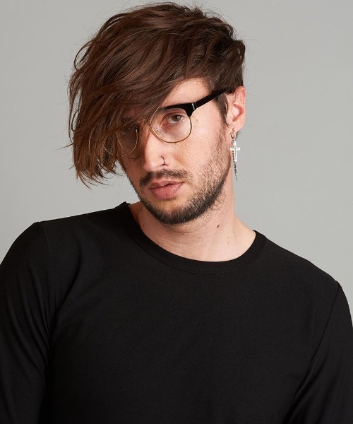 NO ID.（ノーアイディ）の「mko11324-ﾎﾞｽﾄﾝｱｲｳｪｱ（メガネ・メンズ・ブラック・ONE SIZE）」の8枚目の写真