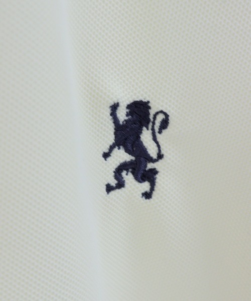 GIORDANO（ジョルダーノ）の「[ GIORDANO ] スモールライオン刺繍UVカットポロシャツ (ユニセックス)（ポロシャツ・レディース・ホワイト/ブラック/グリーン・MEDIUM/LARGE/X-LARGE）」の12枚目の写真