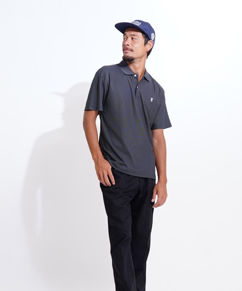 GIORDANO（ジョルダーノ）の「[ GIORDANO ] スモールライオン刺繍UVカットポロシャツ (ユニセックス)（ポロシャツ・レディース・ホワイト/ブラック/グリーン・MEDIUM/LARGE/X-LARGE）」の18枚目の写真