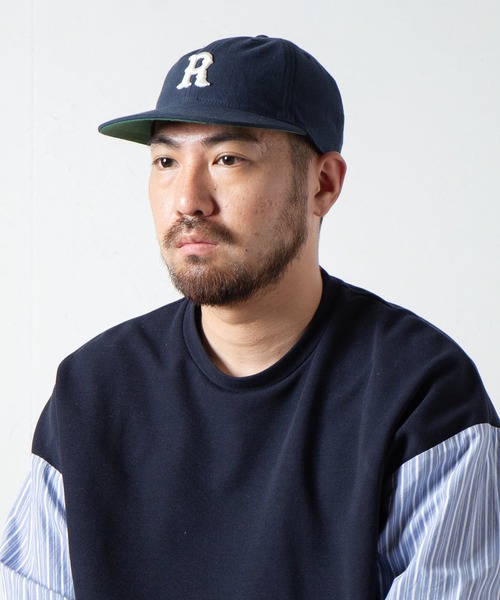 RACAL(ラカル)の「【Racal】Flat visor cap / RL-23-1296(キャップ・メンズ・ナチュラル/ブラック/ベージュ/ネイビー・FREE)」の4枚目の写真