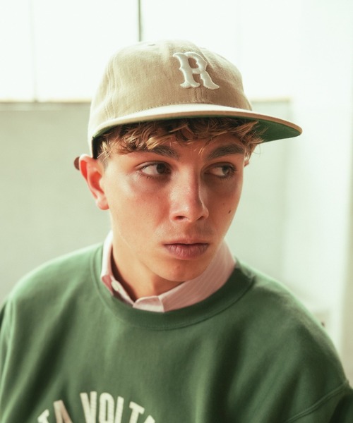 RACAL(ラカル)の「【Racal】Flat visor cap / RL-23-1296(キャップ・メンズ・ナチュラル/ブラック/ベージュ/ネイビー・FREE)」の10枚目の写真