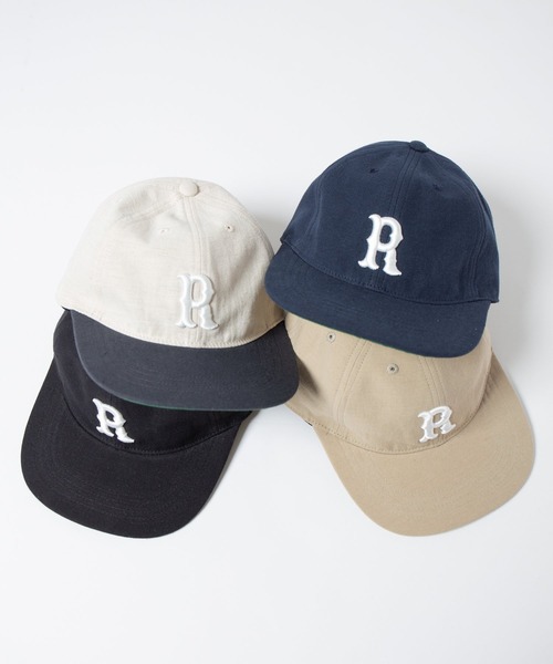 RACAL(ラカル)の「【Racal】Flat visor cap / RL-23-1296(キャップ・メンズ・ナチュラル/ブラック/ベージュ/ネイビー・FREE)」の6枚目の写真