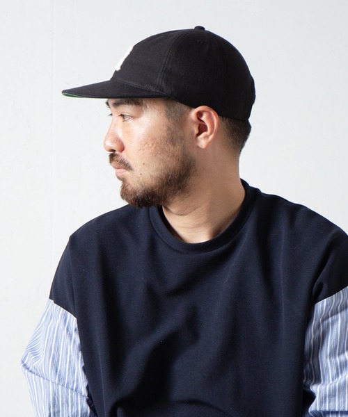 RACAL(ラカル)の「【Racal】Flat visor cap / RL-23-1296(キャップ・メンズ・ナチュラル/ブラック/ベージュ/ネイビー・FREE)」の22枚目の写真