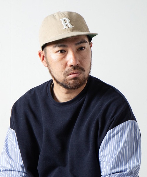 RACAL(ラカル)の「【Racal】Flat visor cap / RL-23-1296(キャップ・メンズ・ナチュラル/ブラック/ベージュ/ネイビー・FREE)」の11枚目の写真