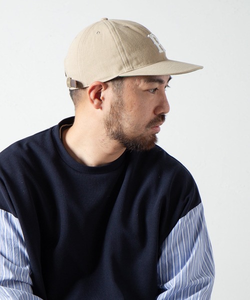 RACAL(ラカル)の「【Racal】Flat visor cap / RL-23-1296(キャップ・メンズ・ナチュラル/ブラック/ベージュ/ネイビー・FREE)」の12枚目の写真