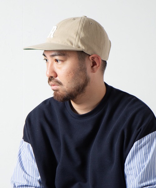 RACAL(ラカル)の「【Racal】Flat visor cap / RL-23-1296(キャップ・メンズ・ナチュラル/ブラック/ベージュ/ネイビー・FREE)」の13枚目の写真