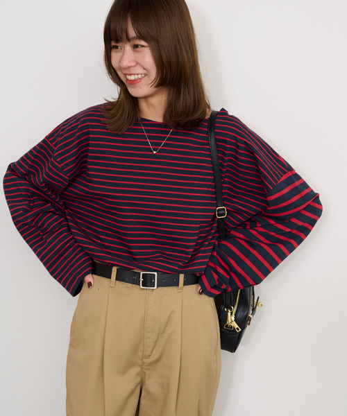 JOURNAL STANDARD relume - JOURNAL STANDARD relume マルチボーダークルーネックTEE □マルチボーダークルーネックTEE | ジャーナルスタンダード