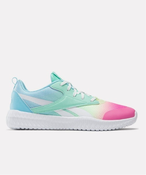 Reebok(リーボック)の「フレクサゴン エナジー 3.0 / FLEXAGON ENERGY 3.0(スニーカー・キッズ・ライトブルー/ピンク系その他・21.0cm/17.0cm/18.0cm/20.0cm/19.0cm)」の2枚目の写真