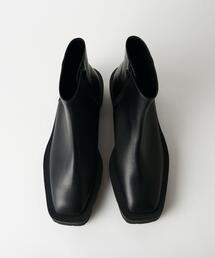 美品 MARW UNITED ARROWS×ODETTE レザー アンクルブーツ MARW UNITED ARROWS（マルゥ ユナイテッドアローズ）の「＜MARW