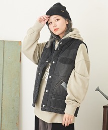 CUBE SUGAR | 中綿デニムベスト(ベスト)