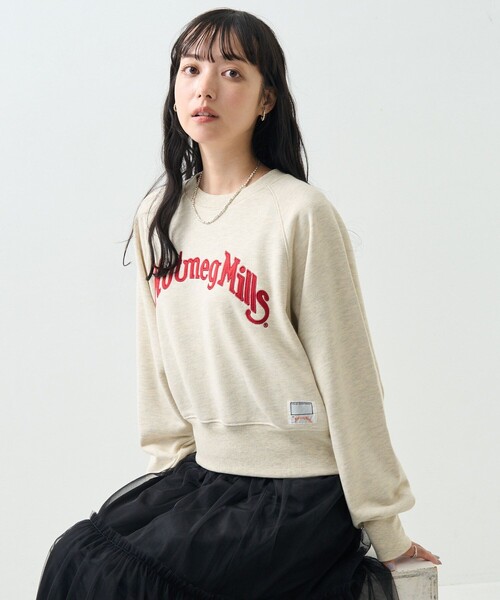 NUTMEG ナツメグ クロスネック 半袖スウェット M hw2w762202.jpg