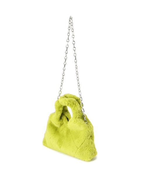 FREE'S MART(フリーズマート)の「◆ギャザーハンドルパネルバッグ(ショルダーバッグ・レディース・シルバー/グリーン/ブラック・フリ-)」の21枚目の写真