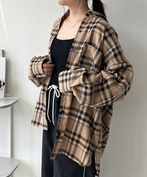 ☆ダブルポケット ビッグチェックシャツ 【UNISEX ITEM】