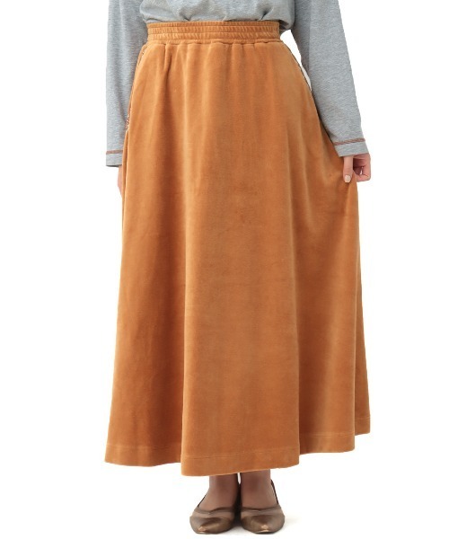 チチカカ(チチカカ)の「ウォッシャブルチロリベロアスカート【大きいサイズ】(スカート・レディース・カーキ/ベージュ/ネイビー・3L)」の8枚目の写真