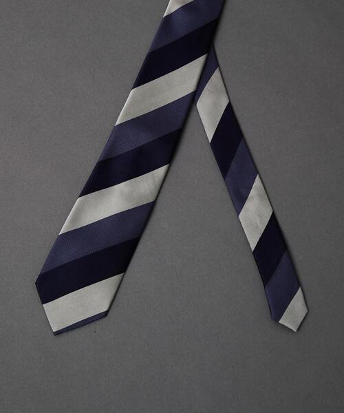 MEN'S MELROSE（メンズメルローズ）の「ネイビーストライプネクタイ（ネクタイ・メンズ・ブルー系その他5/ブルー系その他4/ブルー系その他3/ブルー系その他/ブルー系その他2・9）」の12枚目の写真