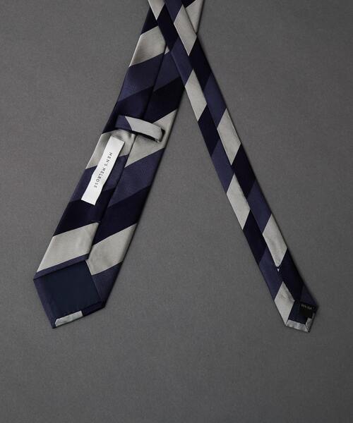 MEN'S MELROSE（メンズメルローズ）の「ネイビーストライプネクタイ（ネクタイ・メンズ・ブルー系その他5/ブルー系その他4/ブルー系その他3/ブルー系その他/ブルー系その他2・9）」の13枚目の写真