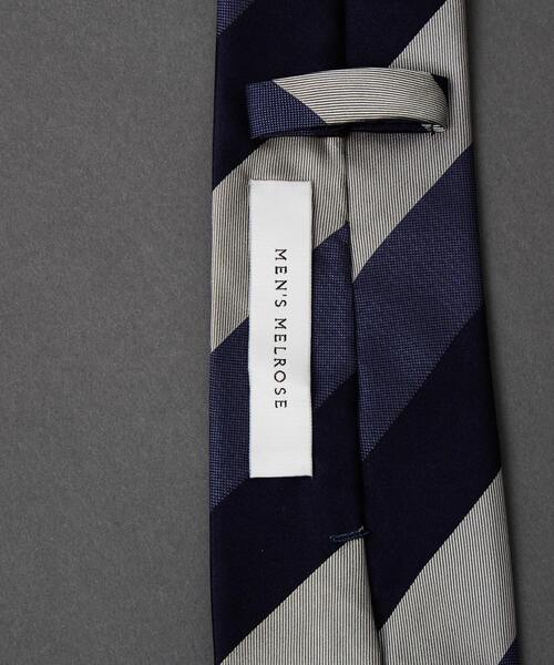 MEN'S MELROSE（メンズメルローズ）の「ネイビーストライプネクタイ（ネクタイ・メンズ・ブルー系その他5/ブルー系その他4/ブルー系その他3/ブルー系その他/ブルー系その他2・9）」の14枚目の写真
