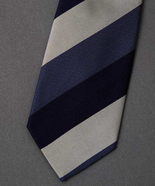 MEN'S MELROSE（メンズメルローズ）の「ネイビーストライプネクタイ（ネクタイ・メンズ・ブルー系その他5/ブルー系その他4/ブルー系その他3/ブルー系その他/ブルー系その他2・9）」の15枚目の写真