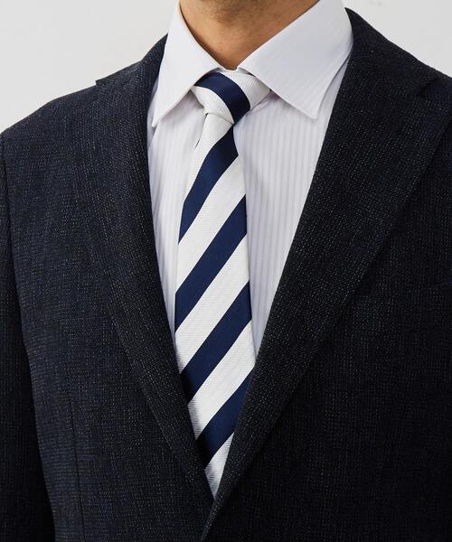 MEN'S MELROSE（メンズメルローズ）の「ネイビーストライプネクタイ（ネクタイ・メンズ・ブルー系その他5/ブルー系その他4/ブルー系その他3/ブルー系その他/ブルー系その他2・9）」の22枚目の写真