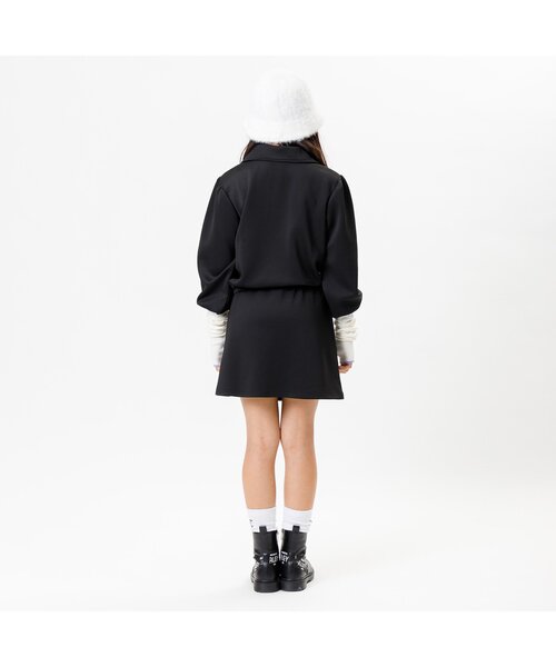 algy(アルジー)の「ラインストーンロゴセットアップ(セットアップ・キッズ・ブラック/アイボリー・XX-SMALL/X-SMALL/MEDIUM/SMALL)」の4枚目の写真