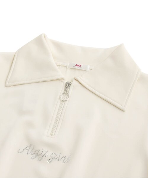 algy(アルジー)の「ラインストーンロゴセットアップ(セットアップ・キッズ・ブラック/アイボリー・XX-SMALL/X-SMALL/MEDIUM/SMALL)」の18枚目の写真