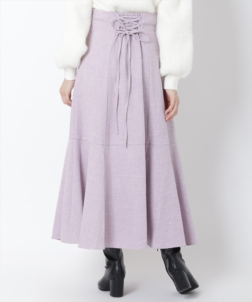 WILLSELECTION(ウィルセレクション)の「ソフトマーメイドスカート(スカート・レディース・ブラック/ラベンダー/ピンク・MEDIUM)」の6枚目の写真