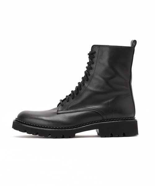 Noble（ノーブル）の「【FABIO RUSCONI】 レースUPショートブーツ（ブーツ・レディース・ブラック・38/37/36）」の3枚目の写真