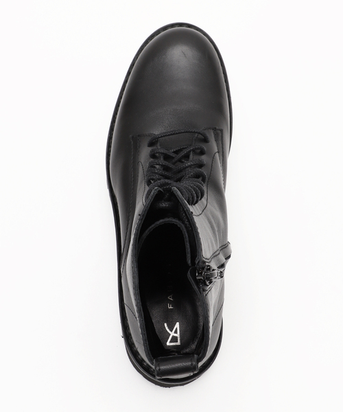 Noble（ノーブル）の「【FABIO RUSCONI】 レースUPショートブーツ（ブーツ・レディース・ブラック・38/37/36）」の6枚目の写真