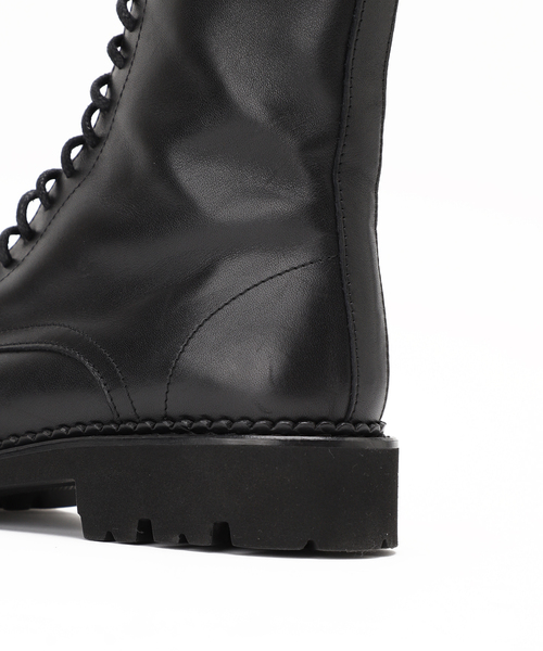 Noble（ノーブル）の「【FABIO RUSCONI】 レースUPショートブーツ（ブーツ・レディース・ブラック・38/37/36）」の8枚目の写真