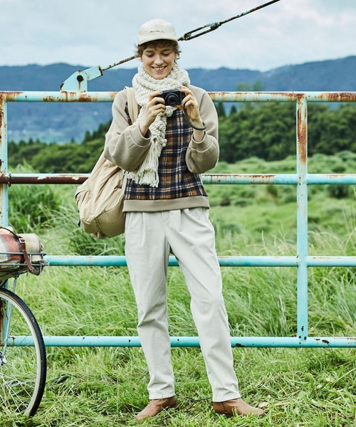 studio CLIP（スタディオクリップ）の「【ART OF GARDEN(ATSURO TAYAMA)】ボンタンパンツ（その他パンツ・レディース・ブルー/カーキ/ブラック/グレー・LARGE/MEDIUM）」の3枚目の写真