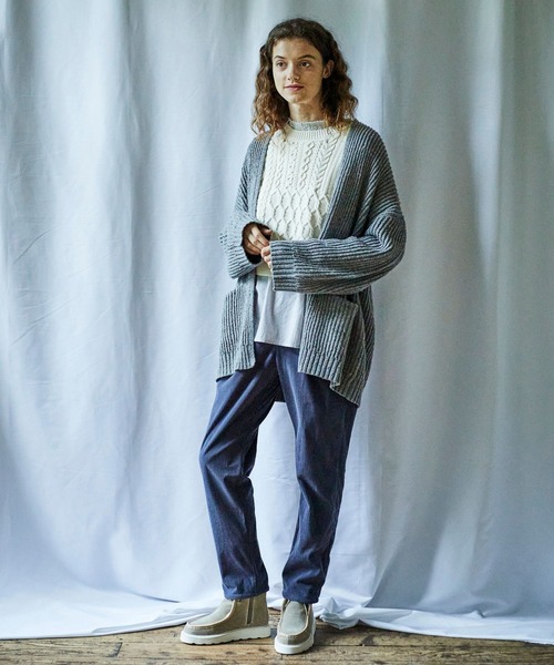 studio CLIP（スタディオクリップ）の「【ART OF GARDEN(ATSURO TAYAMA)】ボンタンパンツ（その他パンツ・レディース・ブルー/カーキ/ブラック/グレー・LARGE/MEDIUM）」の9枚目の写真