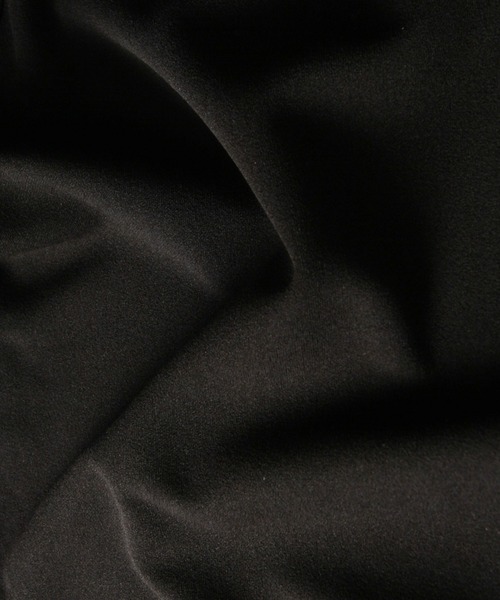 &. NOSTALGIA（アンドドットノスタルジア）の「【ZOZO限定】サイドフリルラインジョーゼットパンツ（その他パンツ・レディース・ブラック・FREE）」の17枚目の写真