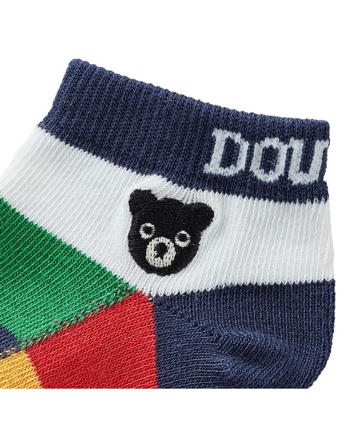 DOUBLE_B（ダブルビー）の「ローカットソックス（ソックス/靴下・キッズ・ブルー/マルチ/サックスブルー・11-13cm/15-17cm/17-19cm/19-21cm/13-15cm）」の5枚目の写真