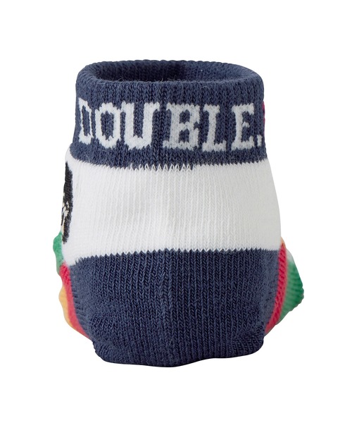 DOUBLE_B（ダブルビー）の「ローカットソックス（ソックス/靴下・キッズ・ブルー/マルチ/サックスブルー・11-13cm/15-17cm/17-19cm/19-21cm/13-15cm）」の7枚目の写真
