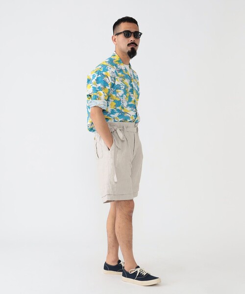 MOJITO（モヒート）の「MOJITO × BEAMS PLUS / 別注 GULF STREAM SHORTS（その他パンツ・メンズ・オフホワイト・SMALL/MEDIUM/LARGE/X-LARGE/XX-LARGE）」の18枚目の写真