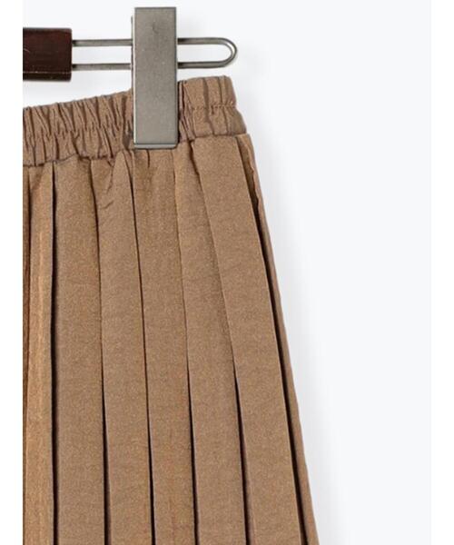 Te chichi(テチチ)の「光沢サテンロングプリーツスカート(スカート・レディース・ベージュ/グレー・F)」の18枚目の写真