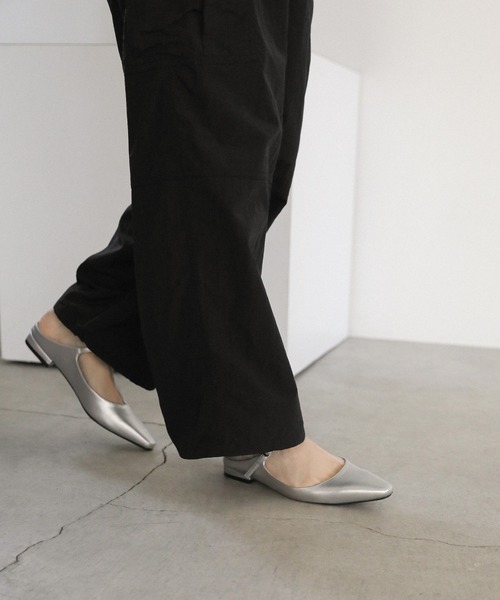 select MOCA（セレクトモカ）の「ナイロンカーゴパンツ（カーゴパンツ・レディース・ブラック/アイボリー/グレー・FREE）」の11枚目の写真