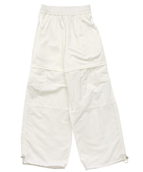 select MOCA（セレクトモカ）の「ナイロンカーゴパンツ（カーゴパンツ・レディース・ブラック/アイボリー/グレー・FREE）」の17枚目の写真