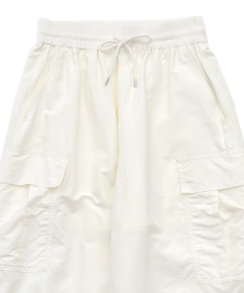 select MOCA（セレクトモカ）の「ナイロンカーゴパンツ（カーゴパンツ・レディース・ブラック/アイボリー/グレー・FREE）」の18枚目の写真