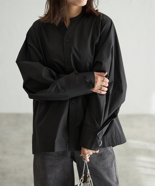 ケープ付マルチウェイスリーブブラウス（シャツ/ブラウス）｜each
