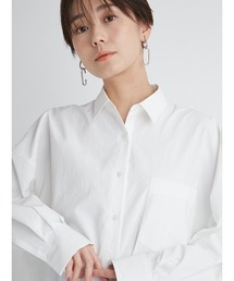 emmi | 【emmi atelier】刺繍入りシンプルシャツ(シャツ/ブラウス)