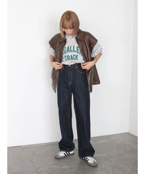 Ungrid（アングリッド）の「マルチウェイフェイクレザーブルゾン（ブルゾン・レディース・ブラック/ブラウン・FREE）」の19枚目の写真