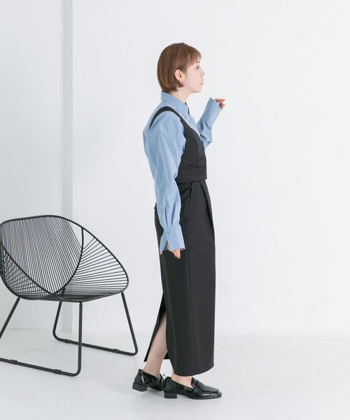 KBF（ケイビーエフ）の「ビスチェSETワンピース（ワンピース・レディース・ブラック/ライトカーキ/ベージュ・36/38）」の19枚目の写真