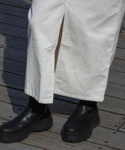 BILLABONG（ビラボン）の「【直営店限定】BILLABONG レディース CORDUROY LONG SKIRT ロングパンツ 【2024年春夏モデル】/ビラボンコーデュロイフロントスリットロングスカート（その他パンツ・レディース・ブルー系その他/アイボリー/オレンジ・MEDIUM/LARGE）」の13枚目の写真