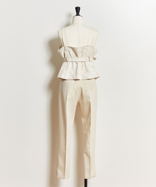 NOELA（ノエラ）の「コルセット付ストレートパンツ（その他パンツ・レディース・ブラック/ベージュ・S/M）」の11枚目の写真