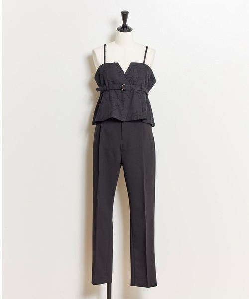 NOELA（ノエラ）の「コルセット付ストレートパンツ（その他パンツ・レディース・ブラック/ベージュ・S/M）」の14枚目の写真