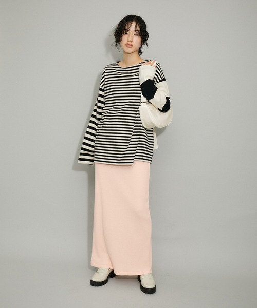 ADAM ET ROPE'(アダムエロペ)の「【サステナブル】ムスビショルダーバッグ(ショルダーバッグ・レディース・ブラック/サックスブルー/ホワイト・FREE)」の6枚目の写真